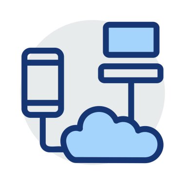 ağ paylaşım simgesi çizimi 