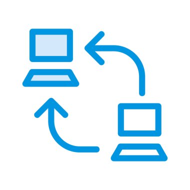 ağ paylaşım simgesi çizimi 