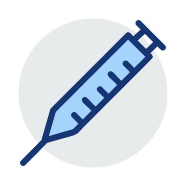 Beyaz arka plan, vektör, illüstrasyon izole tıp düz simgesi