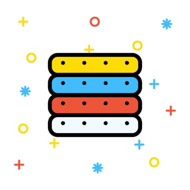 ağ paylaşım simgesi çizimi 