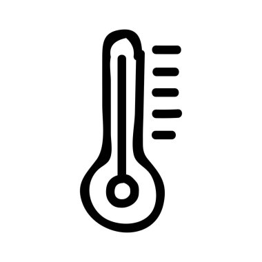 Tıbbi alet düz simgesi beyaz arka plan, vektör, illüstrasyon izole