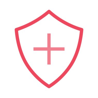 Tıbbi web simgesi, vektör, illüstrasyon