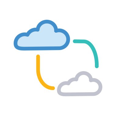 ağ paylaşım simgesi çizimi 