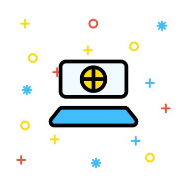 ağ paylaşım simgesi çizimi 