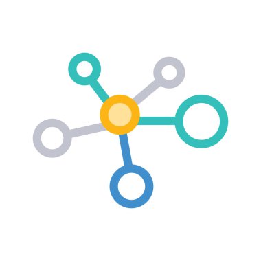 ağ paylaşım simgesi çizimi 