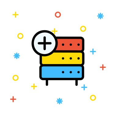 ağ paylaşım simgesi çizimi 