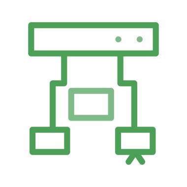 ağ paylaşım simgesi çizimi 