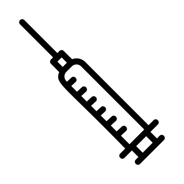 Ferramenta Médica Ícone Plano Isolado Fundo Branco Vetor Ilustração —  Vetores de Stock