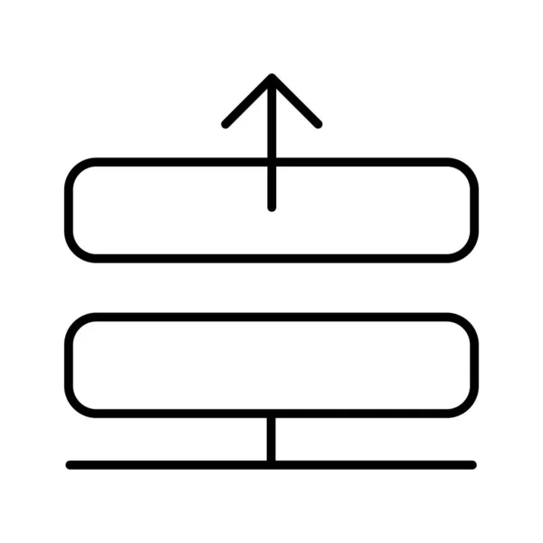 Illustration Vectorielle Icône Partage Réseau — Image vectorielle