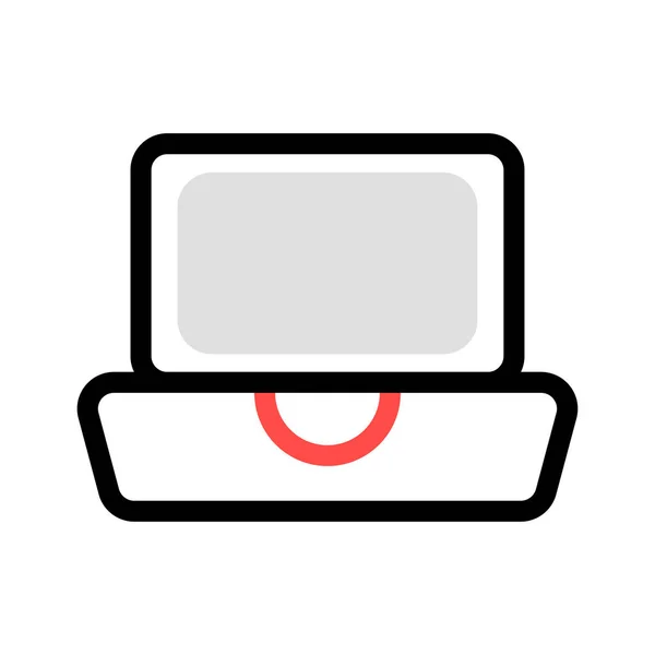 Compartir Red Icono Vector Ilustración — Vector de stock