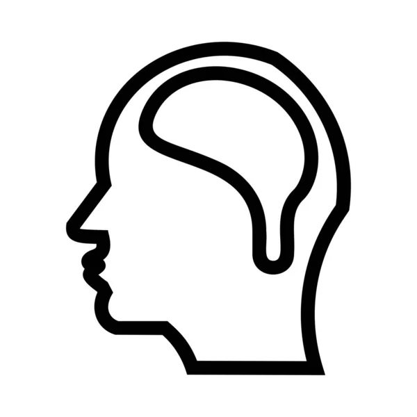 Векторная Иллюстрация Иконок Мозга — стоковый вектор