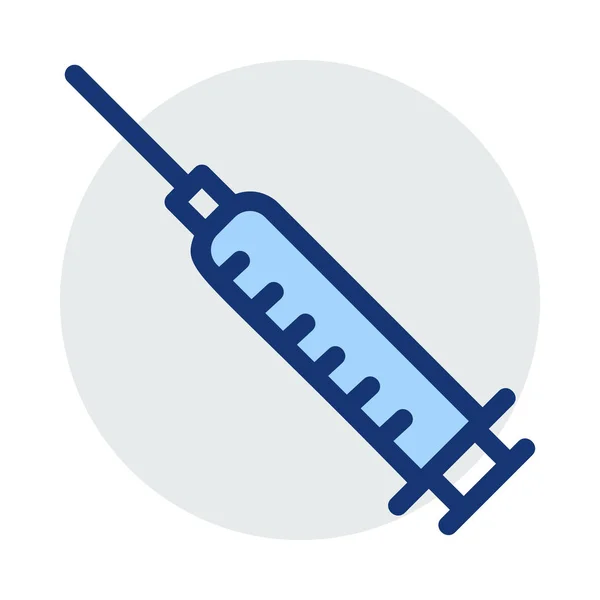 Outil Médical Icône Plate Isolée Sur Fond Blanc Vecteur Illustration — Image vectorielle