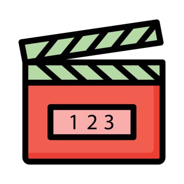 Beyaz arka plan, vektör, illüstrasyon izole iş hattı düz simge