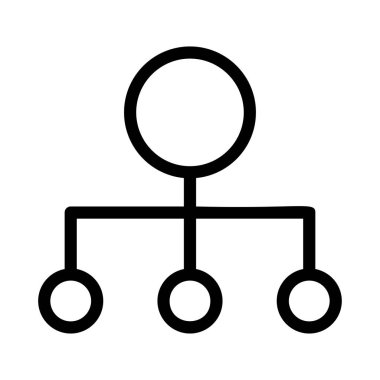 Beyaz arka plan, vektör, illüstrasyon izole iş hattı düz simge