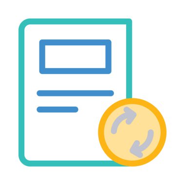 Beyaz arka plan, vektör, illüstrasyon izole iş hattı düz simge