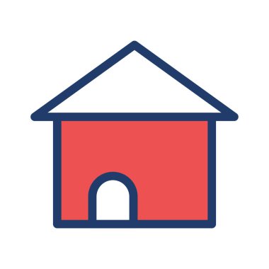 Beyaz arka plan, vektör, illüstrasyon izole iş hattı düz simge