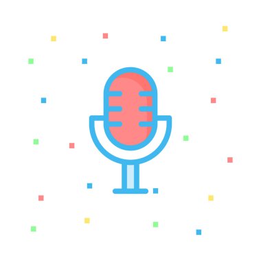 Beyaz arka plan, vektör, illüstrasyon izole iş hattı düz simge