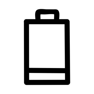 Beyaz arka plan, vektör, illüstrasyon izole iş hattı düz simge