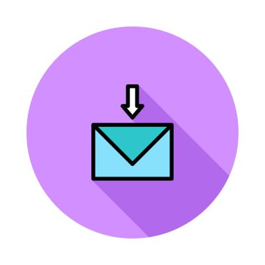 Beyaz arka plan, vektör, illüstrasyon izole iş hattı düz simge