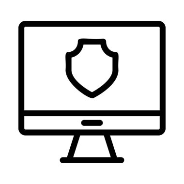 Beyaz arka plan, vektör, illüstrasyon izole iş hattı düz simge