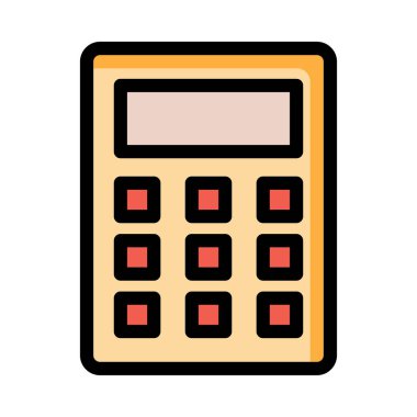 Beyaz arka plan, vektör, illüstrasyon izole iş hattı düz simge