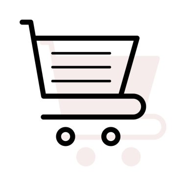 Beyaz arka plan, vektör, illüstrasyon izole iş hattı düz simge