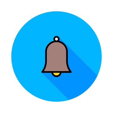 Çan simgesi vektör illüstrasyonu 