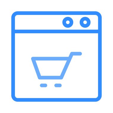 Businessisolated beyaz arka plan üzerinde Web simgesi