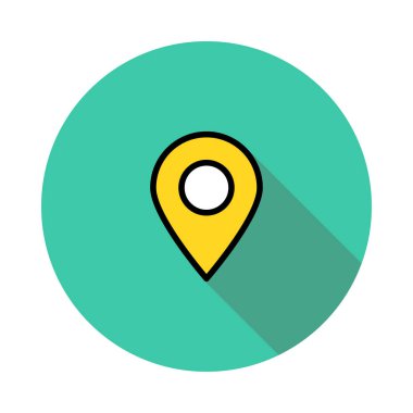 Renk iş web vektör simgesi