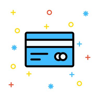 Renk iş web vektör simgesi