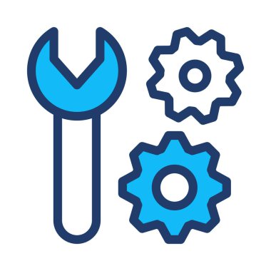 Renk iş web vektör simgesi