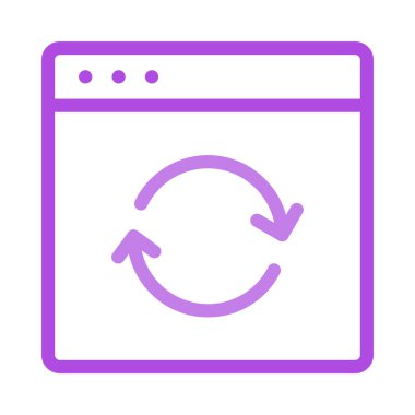 Renk iş web vektör simgesi