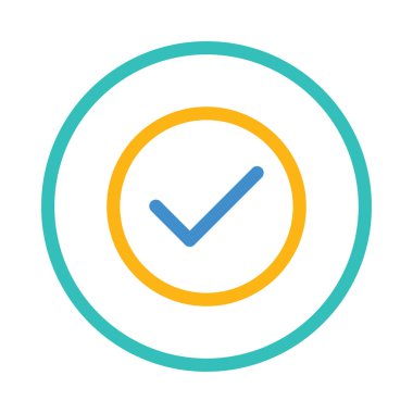 Renk iş web vektör simgesi