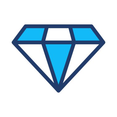 Diamante işareti, kutsal kişilerin resmi, vektör çizim 