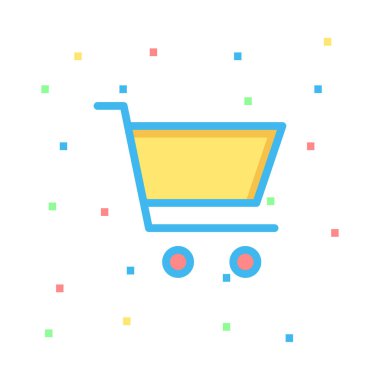 Renk iş web vektör simgesi