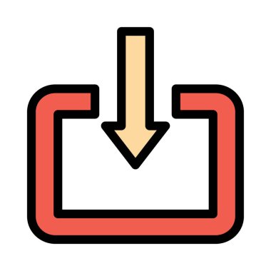 Renk iş web vektör simgesi