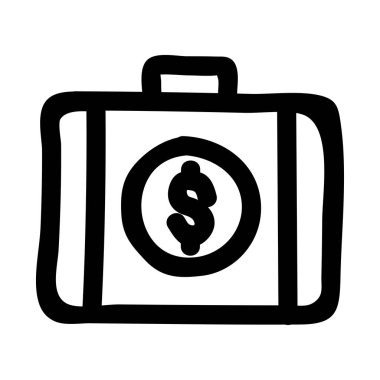 iş web simgesi vektör illüstrasyonu 