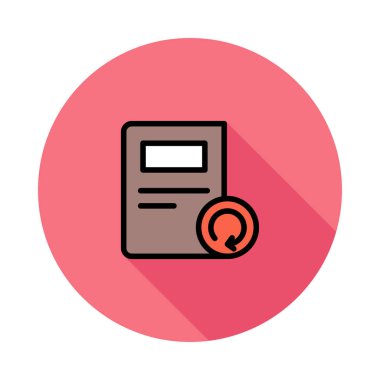 Renk iş web vektör simgesi