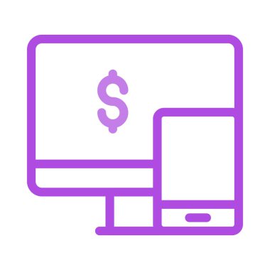 Renk iş web vektör simgesi