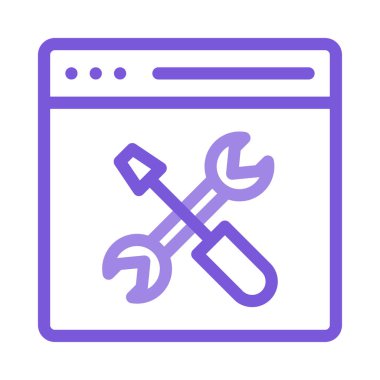 Renk iş web vektör simgesi