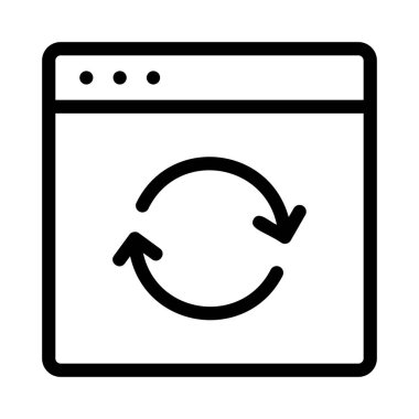 Renk iş web vektör simgesi