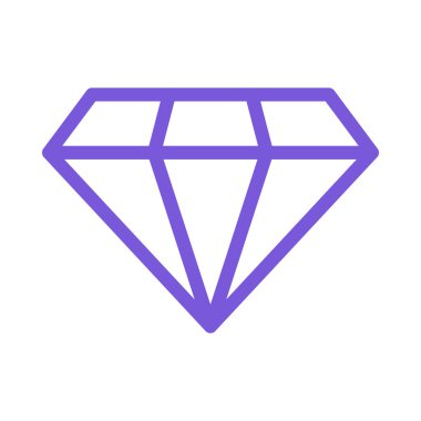 Diamante işareti, kutsal kişilerin resmi, vektör çizim 