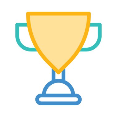 kazanan Kupası. Kavram kupa. Vektör çizim 