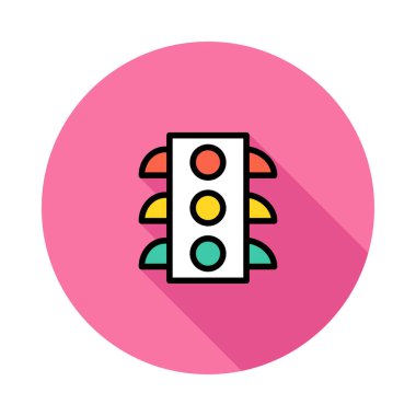 Renk iş web vektör simgesi