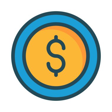 Renk iş web vektör simgesi