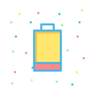 Renk iş web vektör simgesi