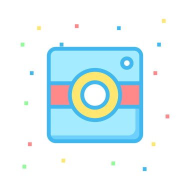 Renk iş web vektör simgesi