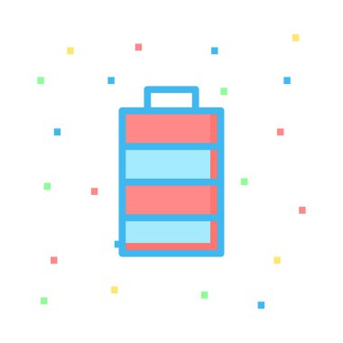 Renk iş web vektör simgesi