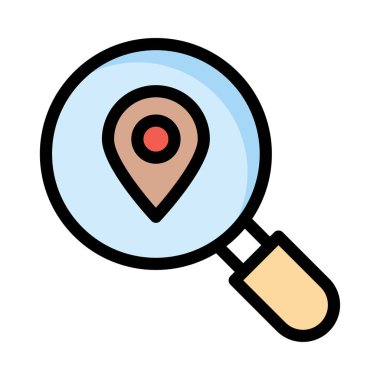 Renk iş web vektör simgesi