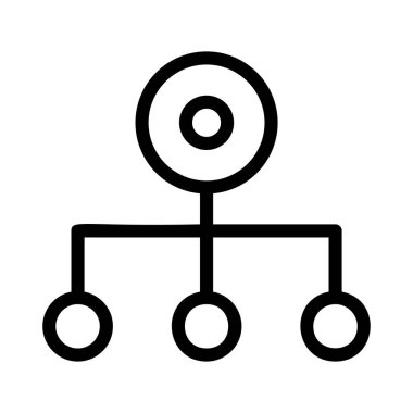 Renk iş web vektör simgesi